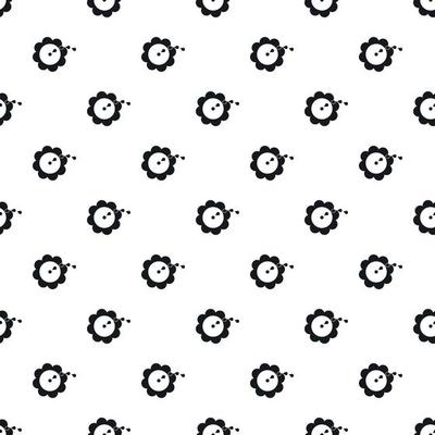 Flower s,ler pattern, simple style