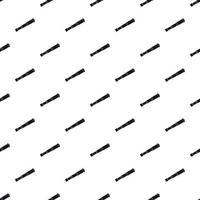 Antique telescope pattern, simple style vector