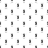 Retro microphone pattern, simple style vector