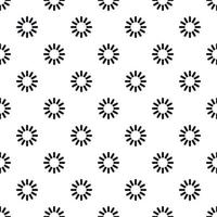 Loading spinner pattern, simple style vector