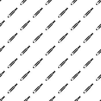 Electronic cigarette atomizer pattern simple style vector