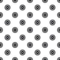 Loading circle,100 percent pattern, simple style vector