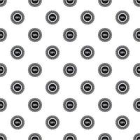 Loading circle,100 percent pattern, simple style vector