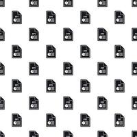 PPT file pattern, simple style vector