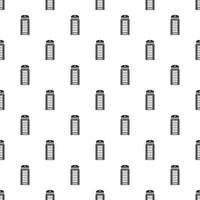 British phone booth pattern, simple style vector