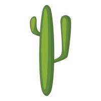 icono de cactus, estilo de dibujos animados vector