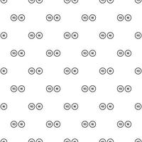 Yes and no circle pattern, simple style vector