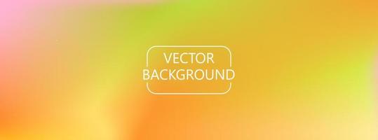 Abstract orange blurred gradient background vector illustration