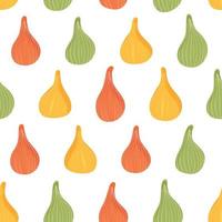 Seamless pattern with colorful modak vector illustration