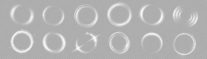 Light white Twirl. Curve light effect of white line. Abstract luxury white light vector flare semicircle and spark light effect. Luminous white circle. PNG Podium, platform, table.