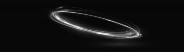 White glowing shiny lines effect vector background. Luminous white lines of speed. Light glowing effect. Light trail wave, fire path trace line and incandescence curve twirl.