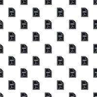 DWG file extension pattern, simple style vector