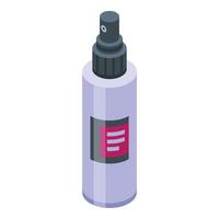 Face spray icon isometric vector. Skin mist vector