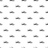 Brogue shoe pattern, simple style vector