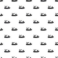 Sandal pattern, simple style vector