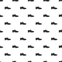 Male shoe pattern, simple style vector