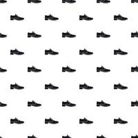 Male shoe pattern, simple style vector