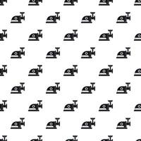 Electric meat grinder pattern, simple style vector