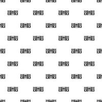 Classic boombox pattern, simple style vector