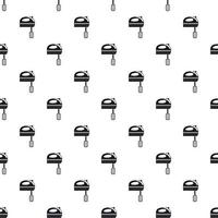 Kitchen mixer pattern, simple style vector