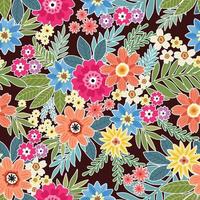 Colorful Flower Pattern vector