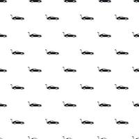 Electric car pattern, simple style vector