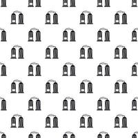 Electrical impulse pattern, simple style vector