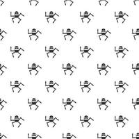Robot pattern, simple style vector