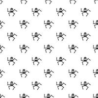 Robot pattern, simple style vector