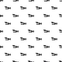 Video camcorder pattern, simple style vector
