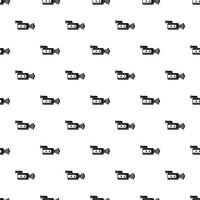 Video camcorder pattern, simple style vector