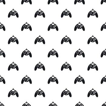 patrón de gamepad, estilo simple vector
