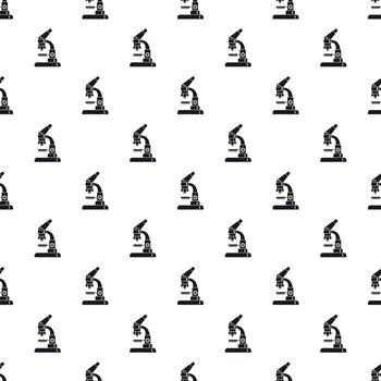 Microscope pattern, simple style vector