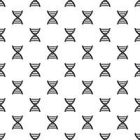 DNA symbol pattern, simple style vector