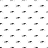 Snakehead fish pattern, simple style vector