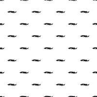 Stellate fish pattern, simple style vector