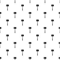 Selfie monopod pattern, simple style vector