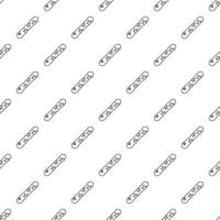 Snowboard pattern, simple style vector