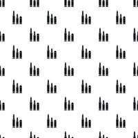 Bullets pattern, simple style vector
