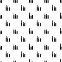 Bullets pattern, simple style vector