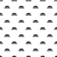 Belt conveyor with load pattern, simple style vector