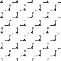 Hand truck pattern, simple style vector