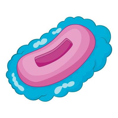 Soap icon, cartoon style