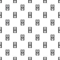 Subwoofer pattern, simple style vector
