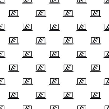 patrón de monitor, estilo simple vector