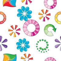 Download pattern, cartoon style vector