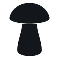 Fungus boletus icon, simple style vector