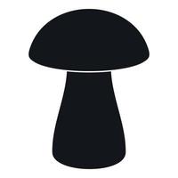 Fungus boletus icon, simple style vector