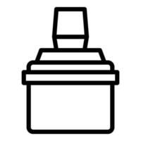 Osmosis tank icon outline vector. Water filter vector