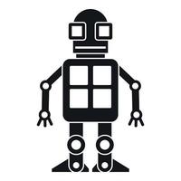 Artificial intelligence concept icon, simple style vector